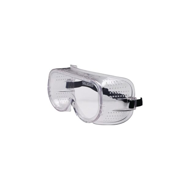 All-round vision safety goggles  EN 166 plastic lens, clear plastic