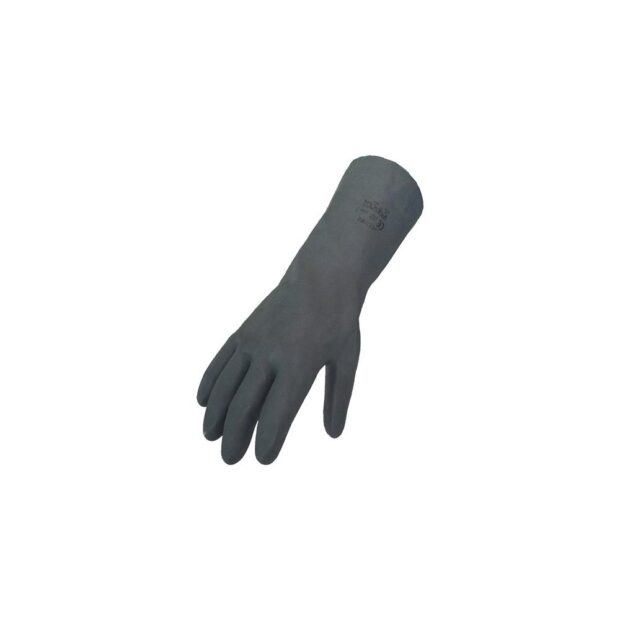 ASATEX Chemical protective glove  size 9 black EN 388, EN 374 PPE category III