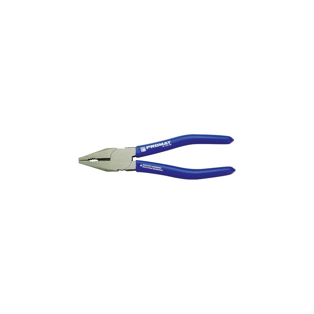 PROMAT Universal pliers length 160 mm polished plastic coated