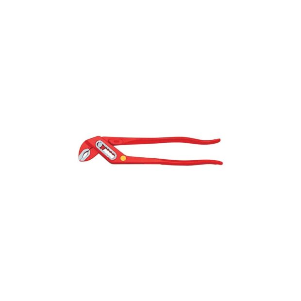 VBW Water pump pliers  length 240 mm clamping width 30 mm polished red