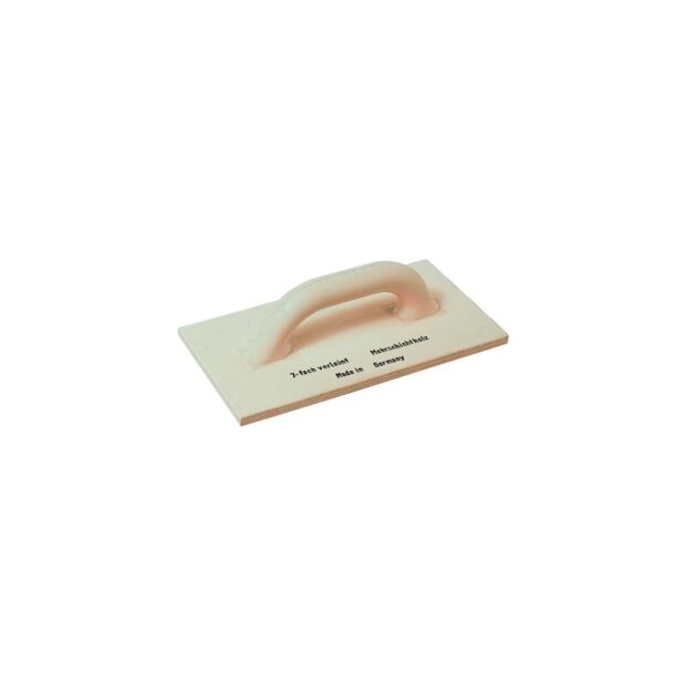 Rubbing board  glued, calcium-resistant wood L240xW120xT13-20 mm