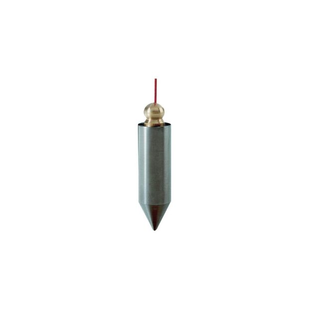 Plumb bob  200 g cylindrical shape steel