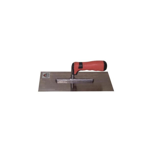 STUBAI Smoothing trowel  length 280 mm width 130 mm 2-component handle toothing 4 x 4 strip steel thickness 0.75 mm