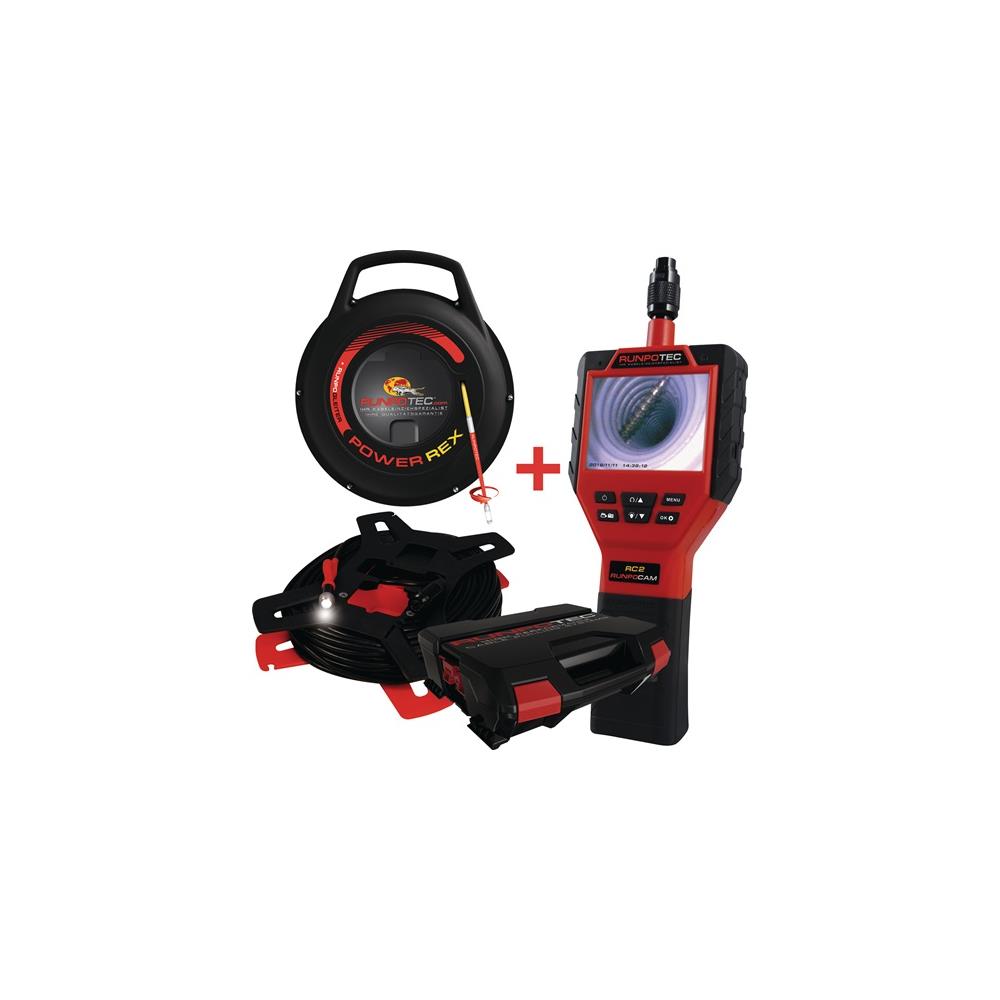 RUNPOTEC Multi-function camera RUNPOCAM RC2 length of cable 30 m Power Rex 30 m