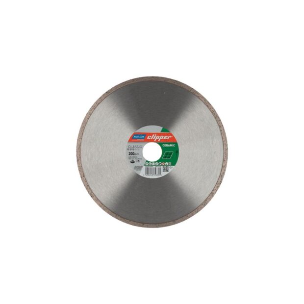 NORTON CLIPPER Diamond cutting disc Classic Ceramic dm 200 mm bore 30 / 25.4 mm  1.7 mm 7 mm