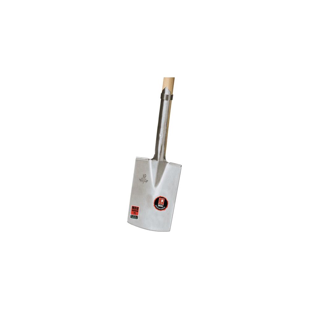 IDEAL Clearing spade blade dim. 285 x 185 mm size 2 with ash T-handle handle length 850 mm 2800 g
