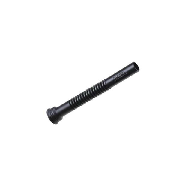 HÜNERSDORFF Outlet pipe  length 275 mm  flexible black