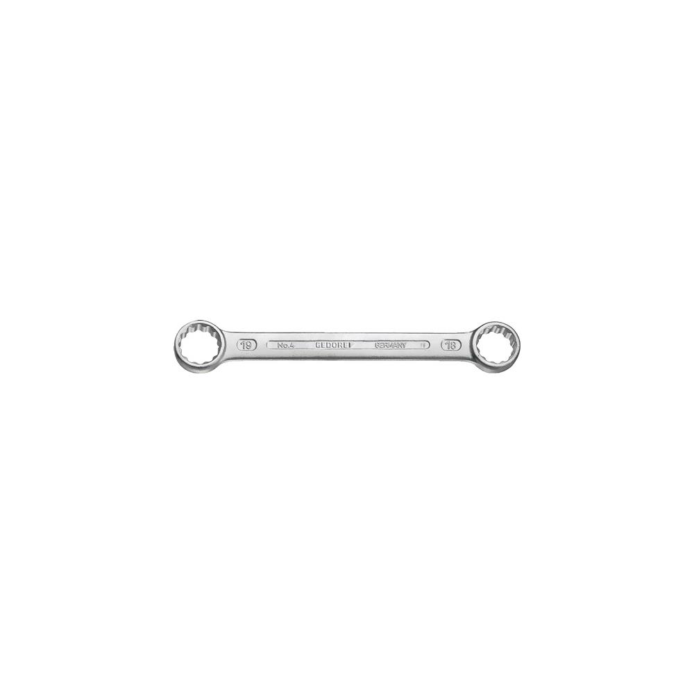 GEDORE Double-ended ring spanner 4 41 x 46 mm 431 mm straight