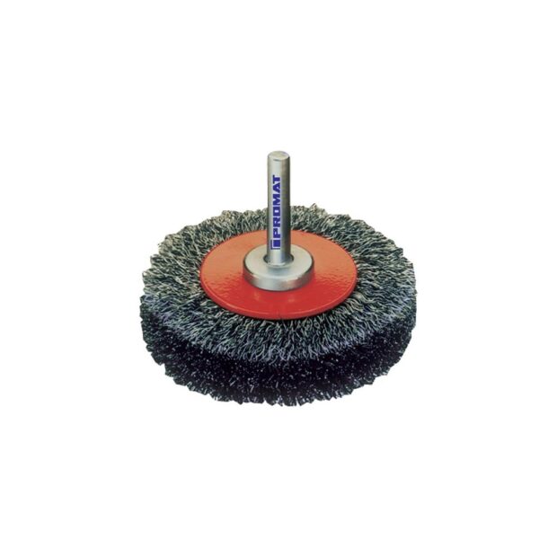 PROMAT Round brush  dm 70 mm wire thickness 0.3 mm steel 18 mm 15000 min-¹