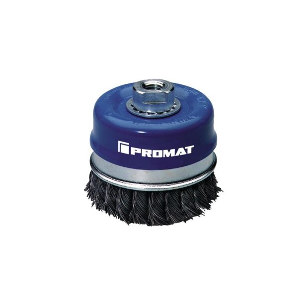 PROMAT Wire cup brush  dm 65 mm wire thickness 0.5 mm steel 12500 min-¹