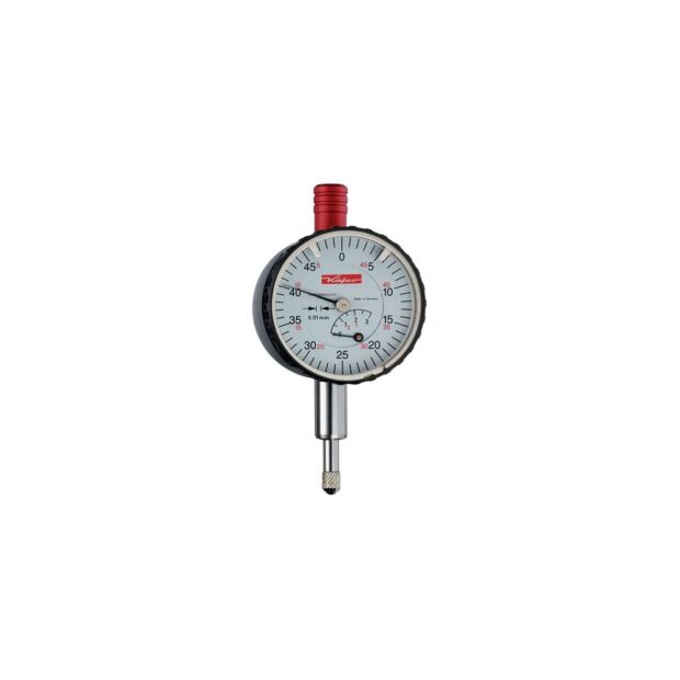 KÄFER Mini dial gauge KM 4T 3 mm readout 0.01 mm no impact protection with factory calibration