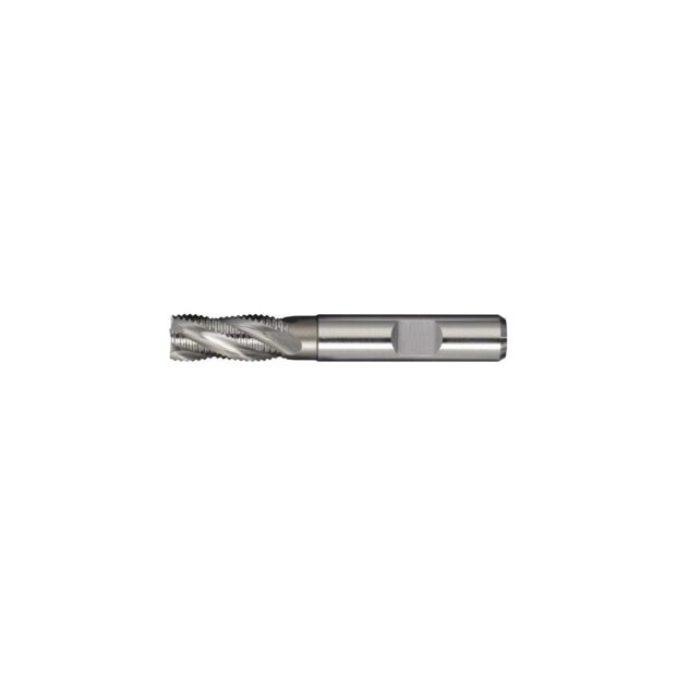 PROMAT End mill DIN 844 type HR nominal dm 12 mm insert length 36 mm HSS-Co5 DIN 1835 B no. of cutters 4 short