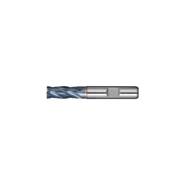 PROMAT End mill DIN 844 type HR nominal dm 16 mm insert length 42 mm HSS-Co5 TiCN DIN 1835 B no. of cutters 4 short