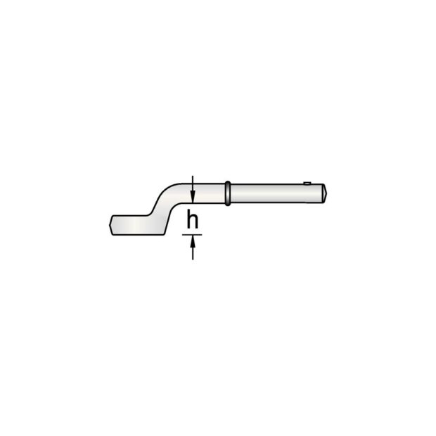 GEDORE Heavy-duty ring spanner 2 A 34 width across flats 34 mm length 235 mm offset - Image 3