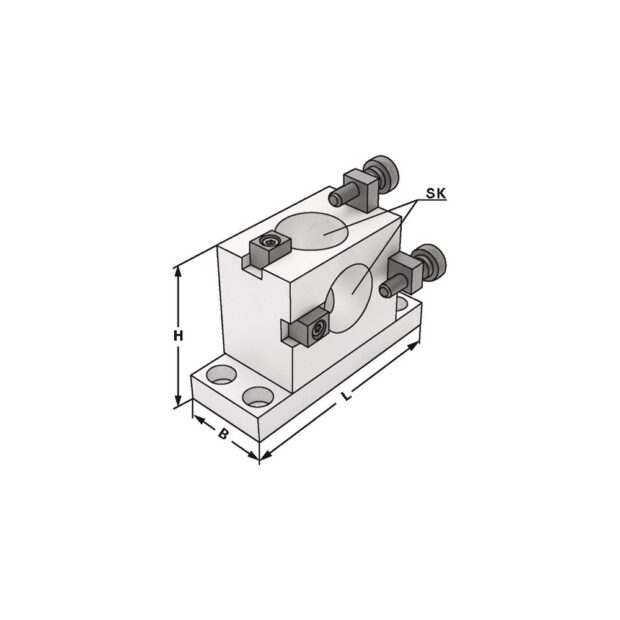 PROMAT Assembly stand  SK50 aluminium - Image 3