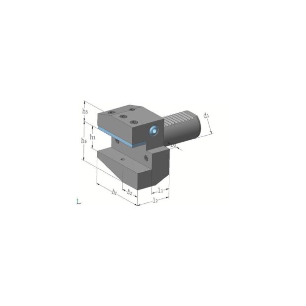 PROMAT Radial tool holder B1 DIN 69880 VDI30 right - Image 6