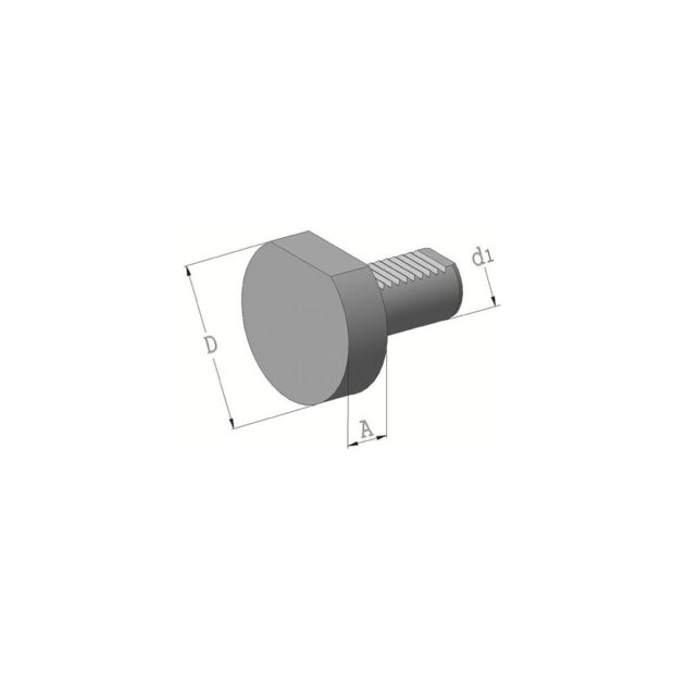 PROMAT Sealing plug Z2 DIN 69880 VDI40 steel - Image 4