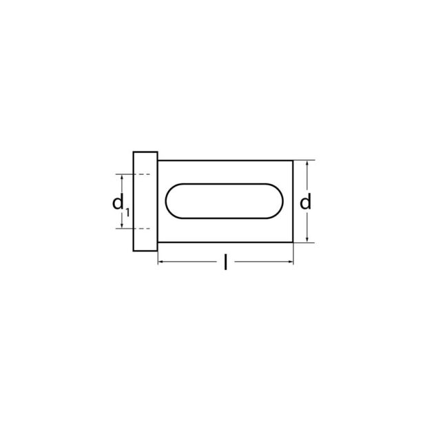 PROMAT Reducing bushing shape 2 bore dm 20 mm external dm 32 mm clamping length 56 mm L.56mm d.32mm - Image 2