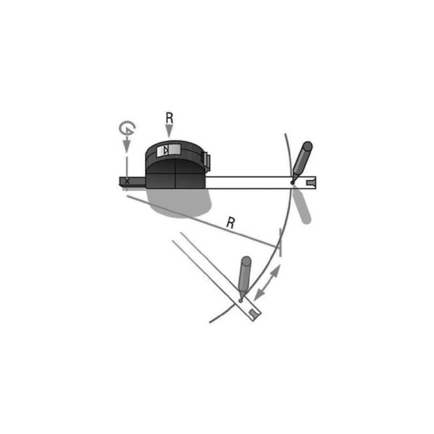 BMI Pocket retracting tape measure VISO length 3 m width 16 cm mm/cm EG II polyamide window Polyamide Viewing window - Image 4