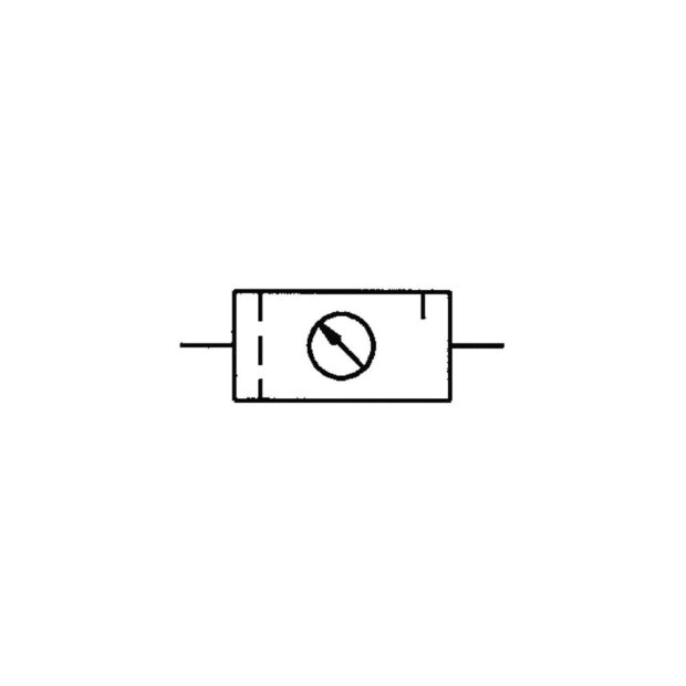 RIEGLER Service unit standard thread G 3/8 inch semi-automatic BG I 2-part 600 l/min width 117 mm - Image 2