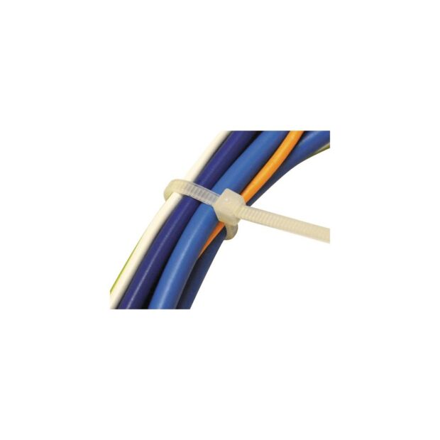 SAPISELCO Cable tie SEL.FIT length 100 mm width 2.5 mm polyamide 6.6 natural - Image 2