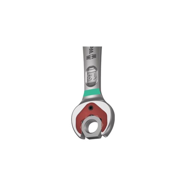 WERA Open-end ring ratchet spanner Joker width across flats 17 mm length 225 mm straight - Image 7