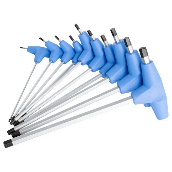 Hexagonal screwdrivers with T-handle